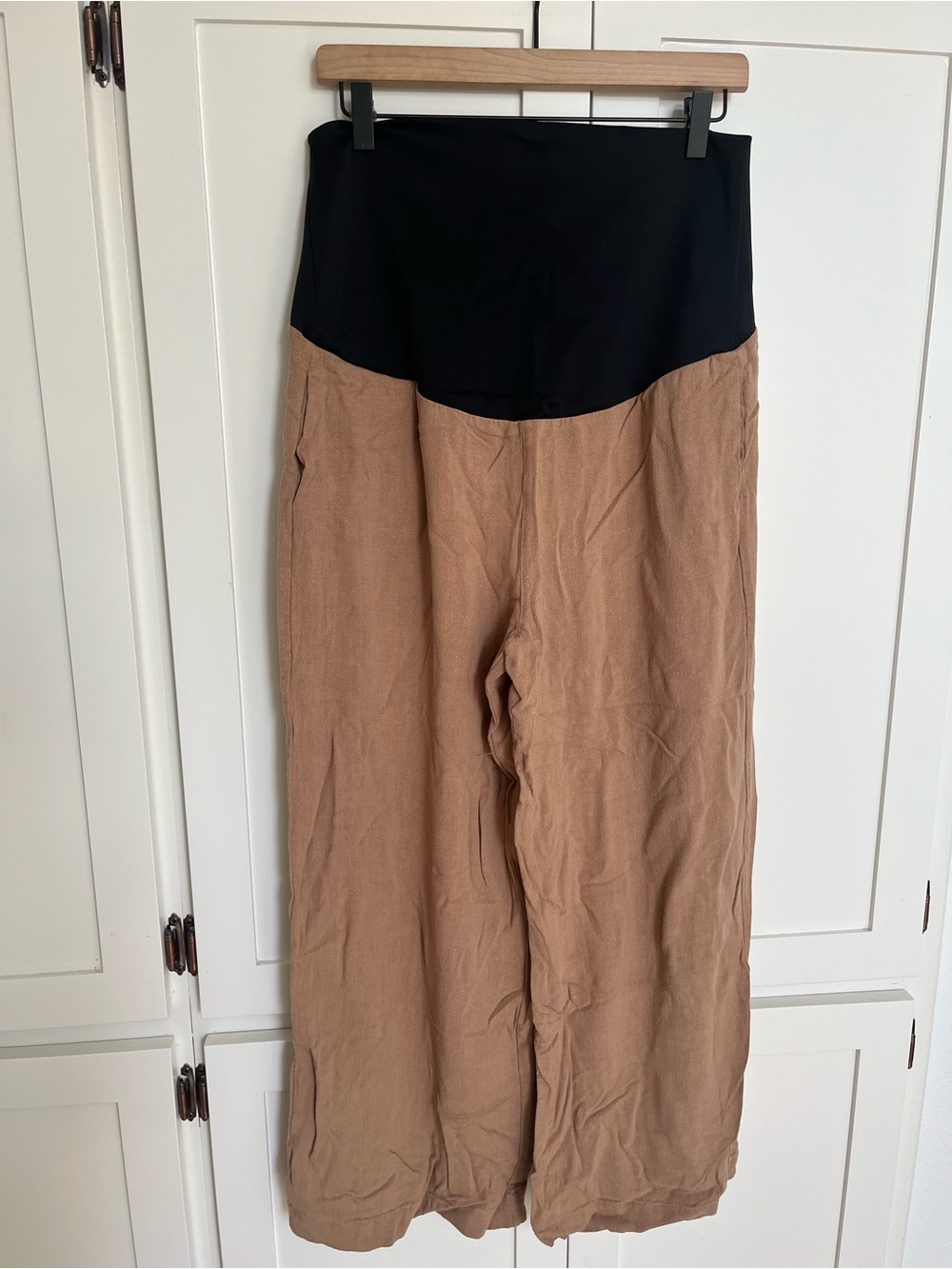 Tribal flowy maternity pants